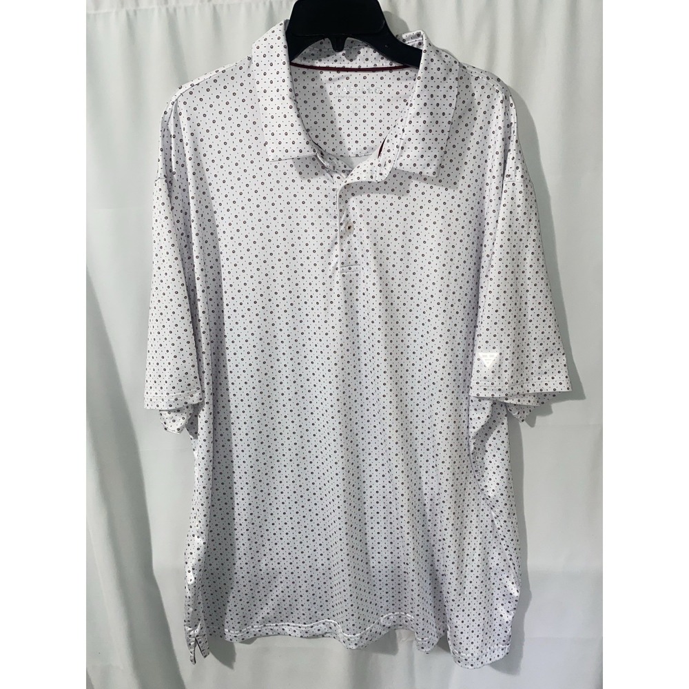 Maelreg Performance Polo Men's 3XL All Over Print Golf Stretch